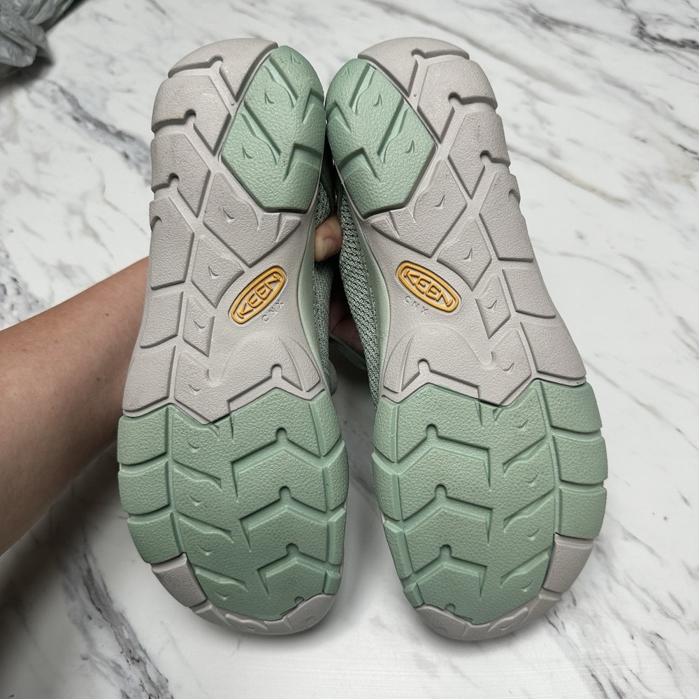 KEEN Hush Knit CNX Green Sneakers 1020372 Women Size 8.5 Contour Arch - Picture 7 of 13